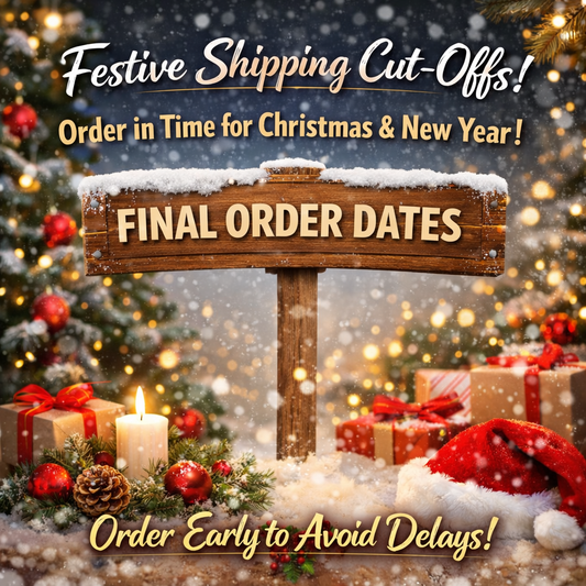 Christmas & New Years Delivery Updates