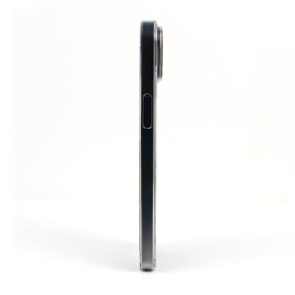 Side image of the SKNS CLEAR Magnetic iPhone 15 case showcasing the ultra thin design